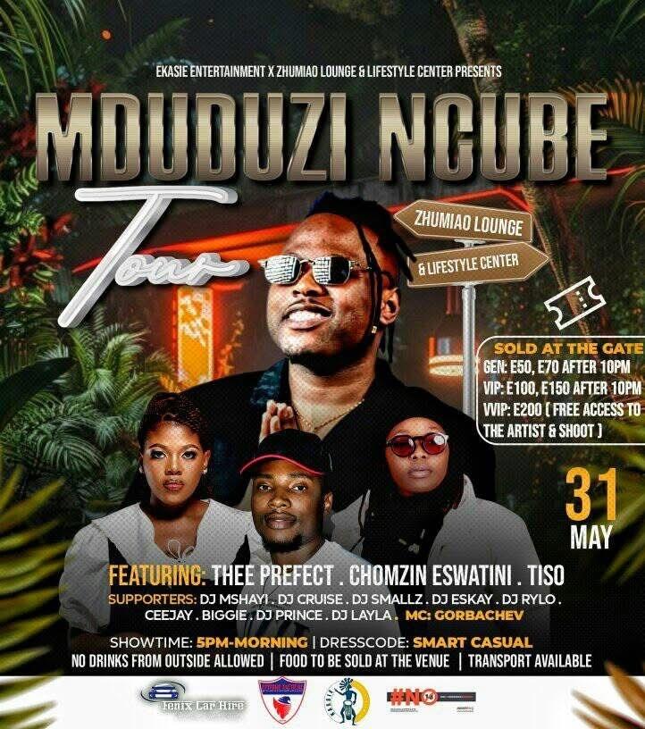 Mduduzi Ncube Tour Pic